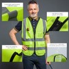 Hi Vis Vests for Women Men High Visibility Reflective Safety