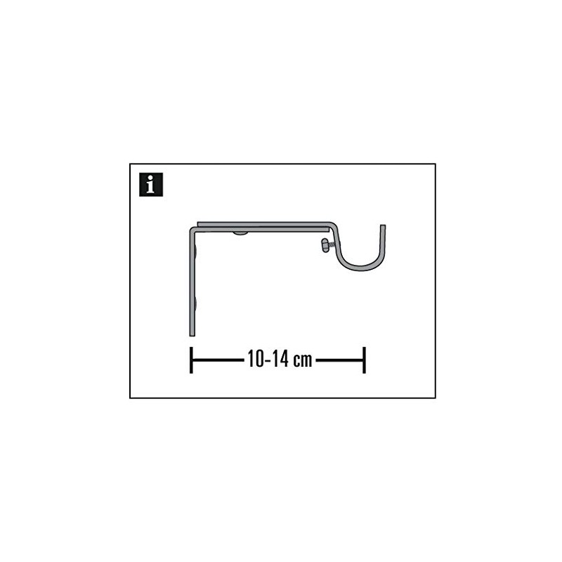 Gardinia Memhi 2, 11521 Extendible Support for Diameter 16 mm