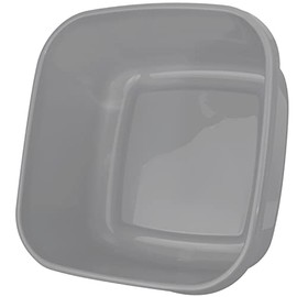 #11 1 x Bowl 9 Litres – Square – 31 x 31 x 14 m – Grey – Washing Up Bowl Water Bowl – Plastic Sink Sink Tub Box – Camping Washing Up Bowl Plastic Bowl