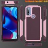 ymxdmd Heavy Duty Case for Moto G Pure 2022/Moto G