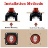 Vcanuplms Battery Switch Master Cut Off, 12V-48V Waterproof Heavy Duty