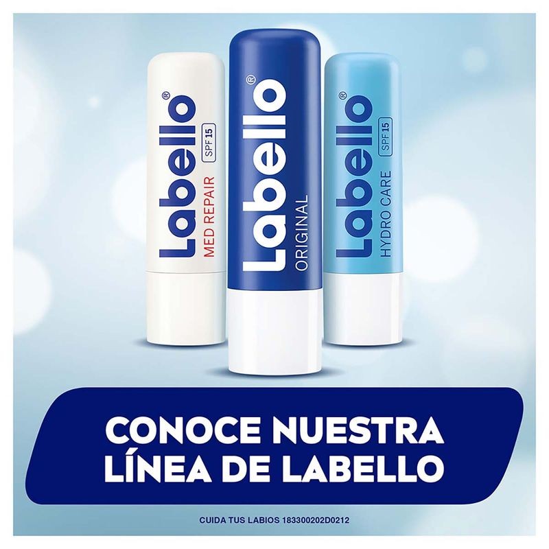 Bálsamo Labial humectante LABELLO Classic 4.5g