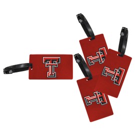 Texas Tech Red Raiders Luggage Tag 4-Pack