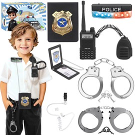 IVENRXIU Police Toys with Police Accessories,Dress up for Boys and Girls