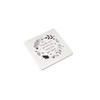 CGB Giftware | Ceramic Slogan White Coasters | ‘Keep The