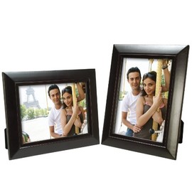 Neil Enterprises Inc. 5" x 7" Black Wood Picture Frame