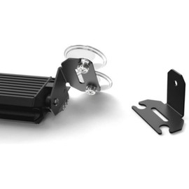 SpeedTech Lights 360 Suction Cup & L Bracket Striker Series Strobe Deck Dash Windshield Mount Light Bar for Police, Security, and Emergency Vehicles Hazard Flashing Warning Lights