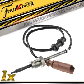 Frankberg Exhaust Gas Temperature Sensor Exhaust Gas Temperature Sensor After Soot Particulate Filter for P-a-s-s-a-t 362, 3C2, 365, 3C5, 1.6L-2.0L 2005-2014 03L906088CE