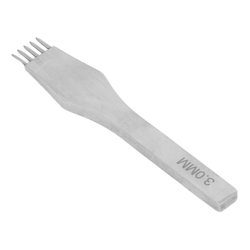 Leather Pricking Iron High Speed Steel Mirror Polished Round Cutting