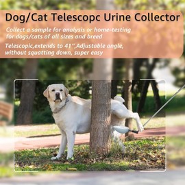 Urine Sticks For Dogs | Pet Pregnancy Urine Test - Long Handled Telescopic Dog Urine Collector, Telescopic Urine Sample Catcher For Cats, Cows, Sheep