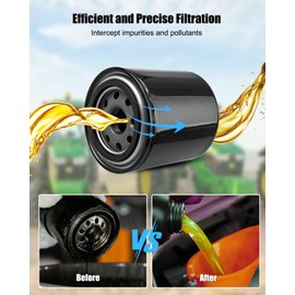 Hydraulic Transmission Oil Filter Fit for John Deere LVA12812 2305 2210 Series, Compact Utility Tractors Hydraulic Oil Filter Replace LVA12812