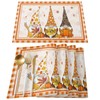 BIPASION Fall Placemats, Thanksgiving Placemats for Dining Table Set of