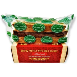Belevini Tasty and Healthy Belyov Pastila with Sour Cherry, Handmade, Made from Baked Apples, No Sugar Added, Gluten-free, Pack of 2