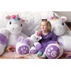 Plushible Poppy The Unicorn Stuffed Animal, 44" Plush Unicorn Toy