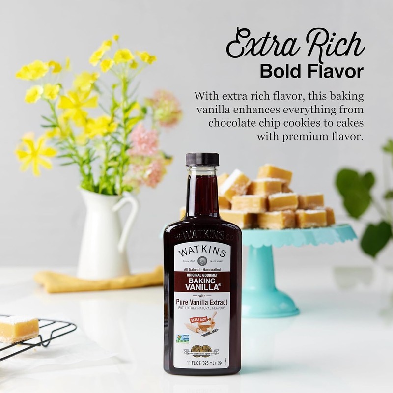 Watkins All Natural Original Gourmet Baking Vanilla w/ Pure Vanilla