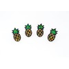 FD&D Multiple Use Shining Screw Cap, Golden Pineapple Pattern with
