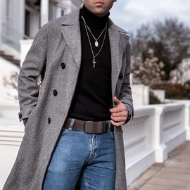 DOOPAI Mens Belts Leather Belts for Men Ratchet Belts With Easier Slide Buckley Belt 1 3/8" Trim to Fit