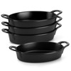 MALACASA Oval Au Gratin Baking Dish, 22 oz Casserole Dishes