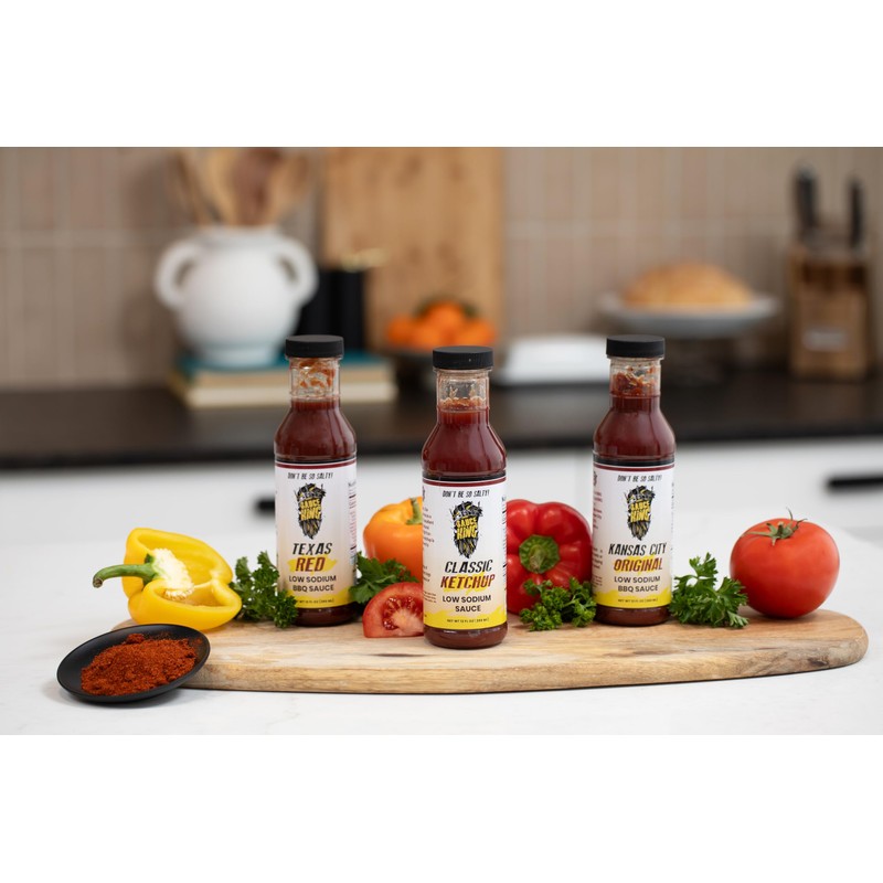 Sauce King Texas Low Sodium Barbecue Sauce
