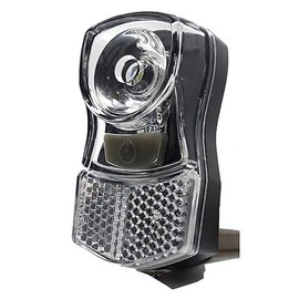 SAGISAKA 45615 Black Basket Front & Bottom Mount Light (Light Body) Height: Approx. 2.6 inches (65 mm), Width: Approx. 1.4 inches (35 mm), Depth: 1.6 inches (40 mm)