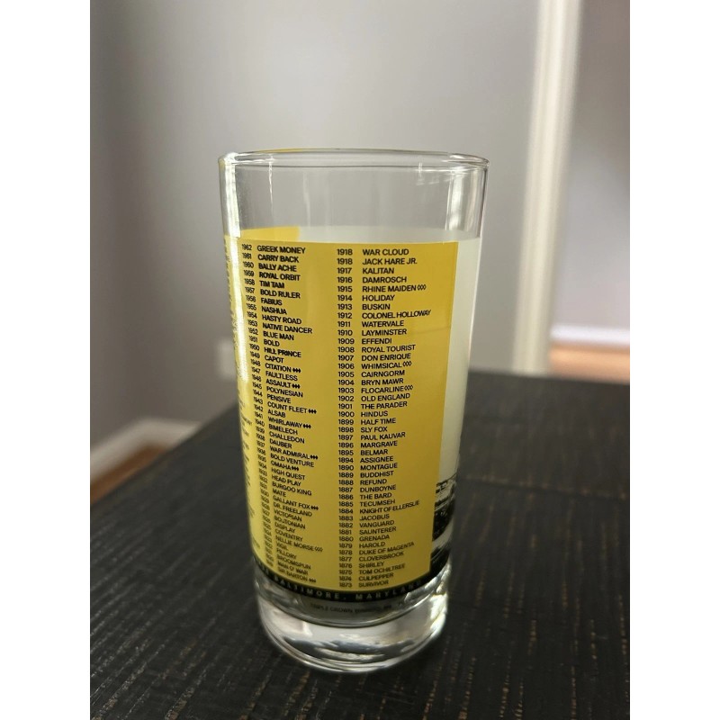The 150th Preakness Black Eyed Susan Collectors Glass