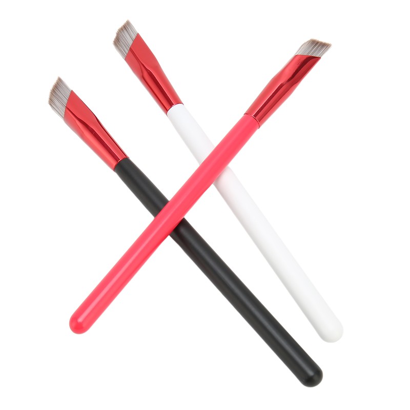 3PCS Brow Concealer Contour Brush Gray Hair Red White Black
