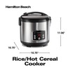 Hamilton Beach Digital Programmable Rice Cooker & Food Steamer, 14