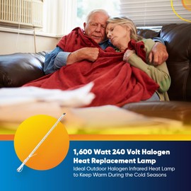 Technical Precision Replacement for GE General Electric G.E L-QTZ2 1600-WATTS 220-240-VOLTS Light Bulb