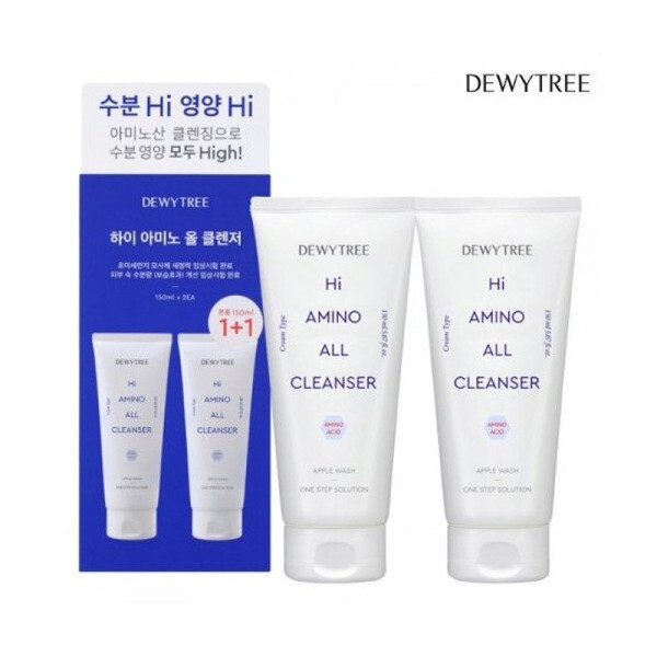 Dewytree High Amino All Cleansing Foam 150ml 1+1 Set /