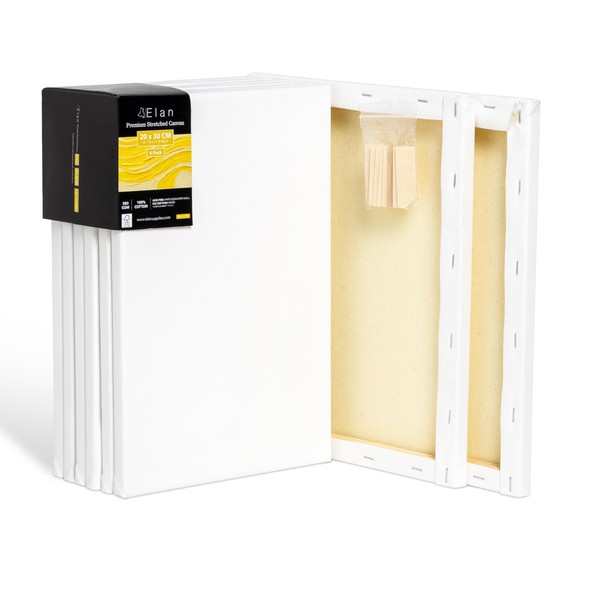 Elan Stretcher Frame Canvas 20 x 30 cm, 380 g,