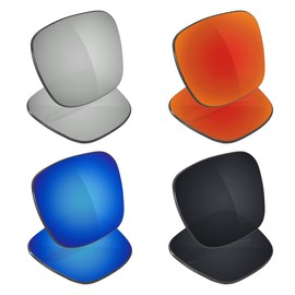 Galvanic 4 Pieces Replacement Lenses for Arnette Complementary AN4233-57mm Pack P03