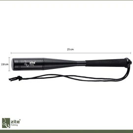 Zite Fishing Fish Killer Aluminium 25 cm - Robust Blackjack for Fish Stun - Fish Narcotic with Magnetic Carabiner as Fishing Tool