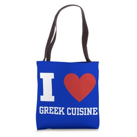 Greek Cuisine Foodie Festivity Tastes Greece Food Lover Tote Bag