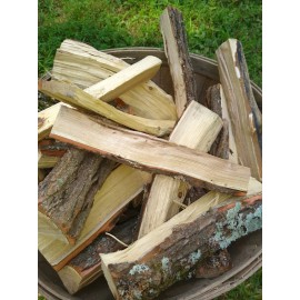 FPS Sassafras 10 inch Mini Log Chunks For Smoking BBQ Grilling Cooking Smoker