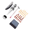 Stainless Steel Wine Opener Set with Thermometer Wine Corkscrew Present