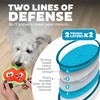 Outward Hound Tough Skinz Durable Squeaky Dog Toy with Two