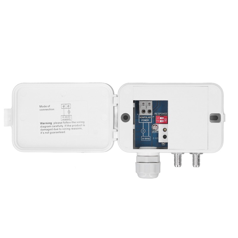 Differential Pressure Transmitter Temperature Humidity Sensor Air Mositure Probe Monitor