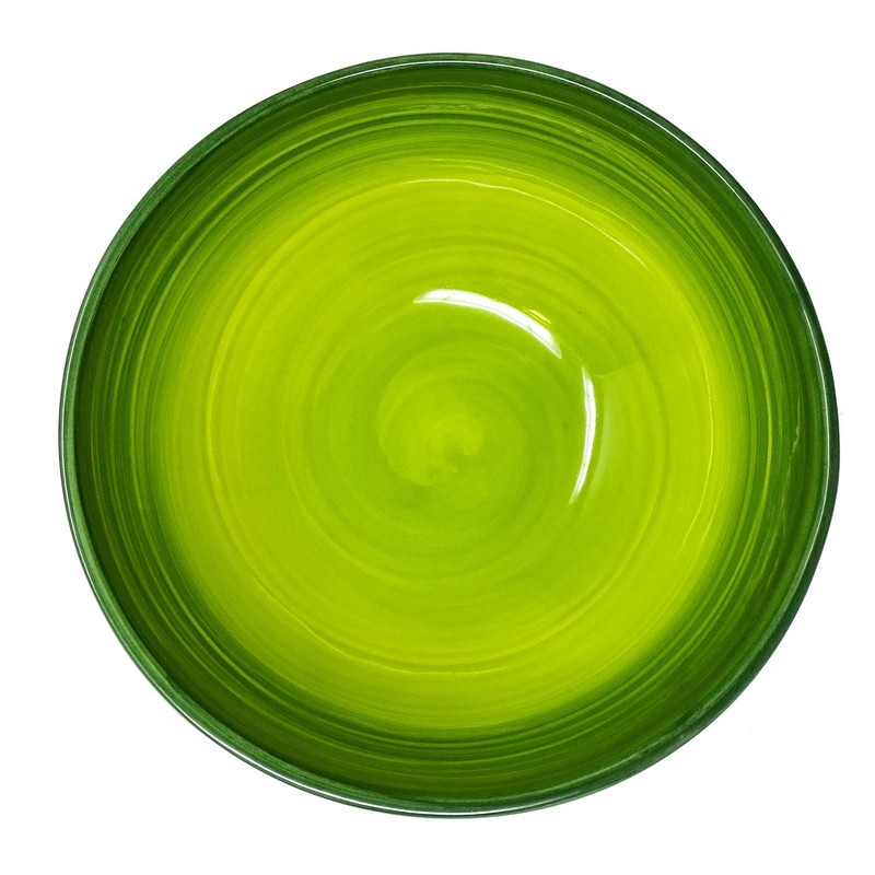 Lashuma Italian Serving Bowl Ceramic Fruit Bowl 22 cm Round