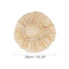 VOCOSTE Shower Cap Hair Cap Double Layer Waterproof Reusable Bath