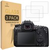 Mr.Shield [3-Pack] Screen Protector For Canon EOS 90D 80D 77D