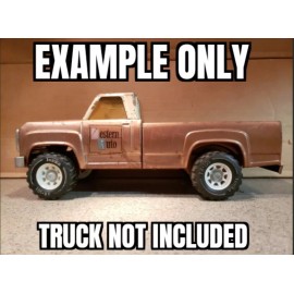 Tonka Western Auto Stickers For Vintage Tonka Pick-up Bronze
