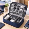 Travel Cable Organizer Case for Electronics – Waterproof Nylon Storage