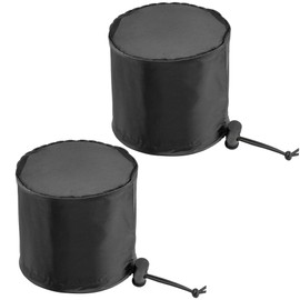 Framendino, 2 Pack Grow Tents Vent Cover, 4 Inch Grow Tents Vent Filter Cover with Elastic Band and Fixed Buckle to Dust-Proof for Plant Grow Tent Vent
