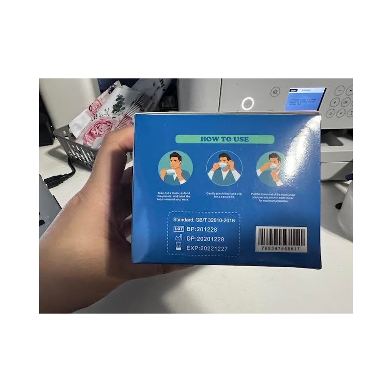 Disposable Face Masks - BlUE - 50PCS