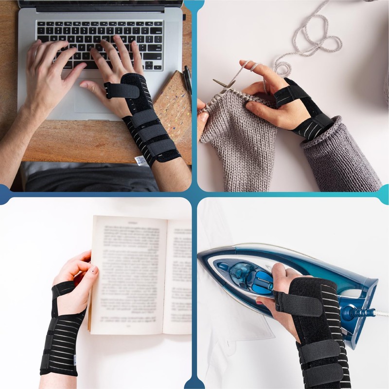Actesso Breathable Wrist Support Brace Splint - Ideal for Carpal