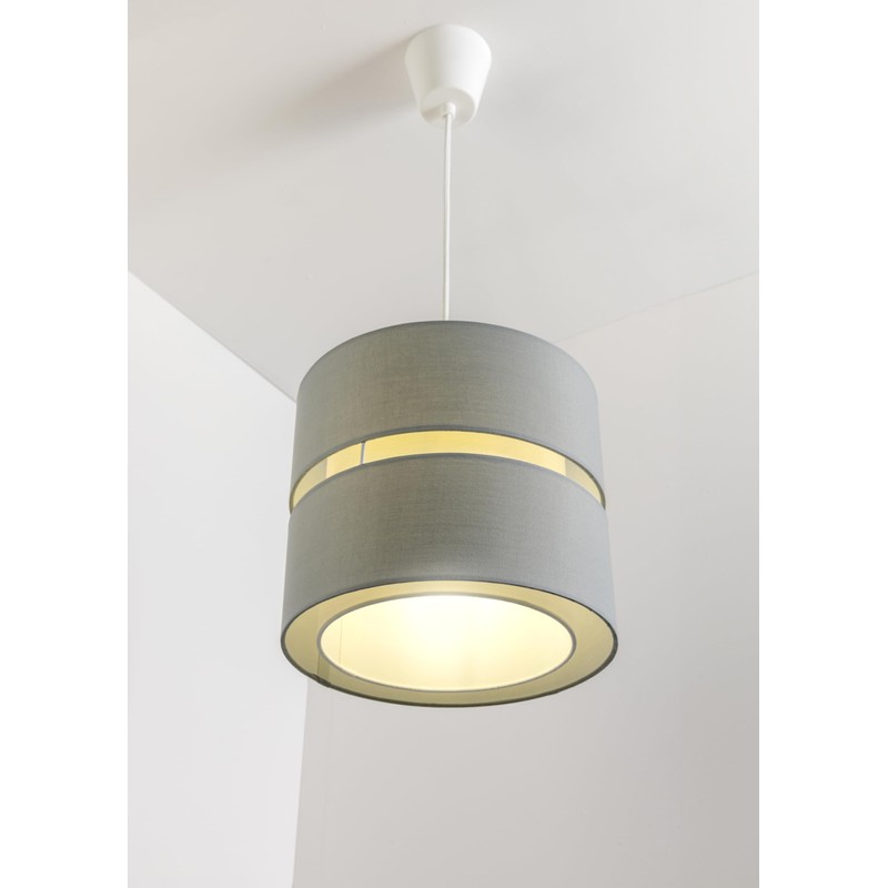 CGC Lighting 2 Tier Round Ceiling Light 26cm Bedroom Living