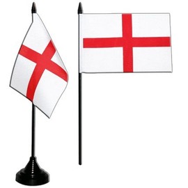 Flaggenfritze® Tischflagge England St. George 10x15 cm