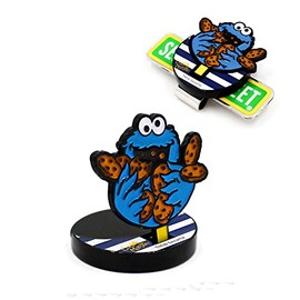 Hokushin Trading Sesame Street Cookie Monster Upright Marker Golf Marker W22FUM0002