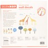 Skip Hop 185115 Wandfiguren, Sticker und Holzbuchstaben, Giraffe Safari