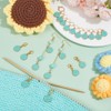 BENECREAT 11 Tier Markers, Number Stitch Markers, 0-9 Alloy &